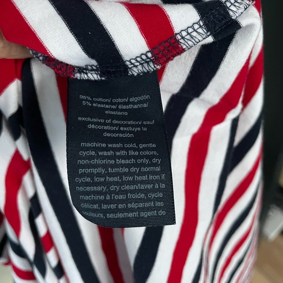 Striped Cotton Tank Dress by Tommy Hilfiger - Picture 6 of 6